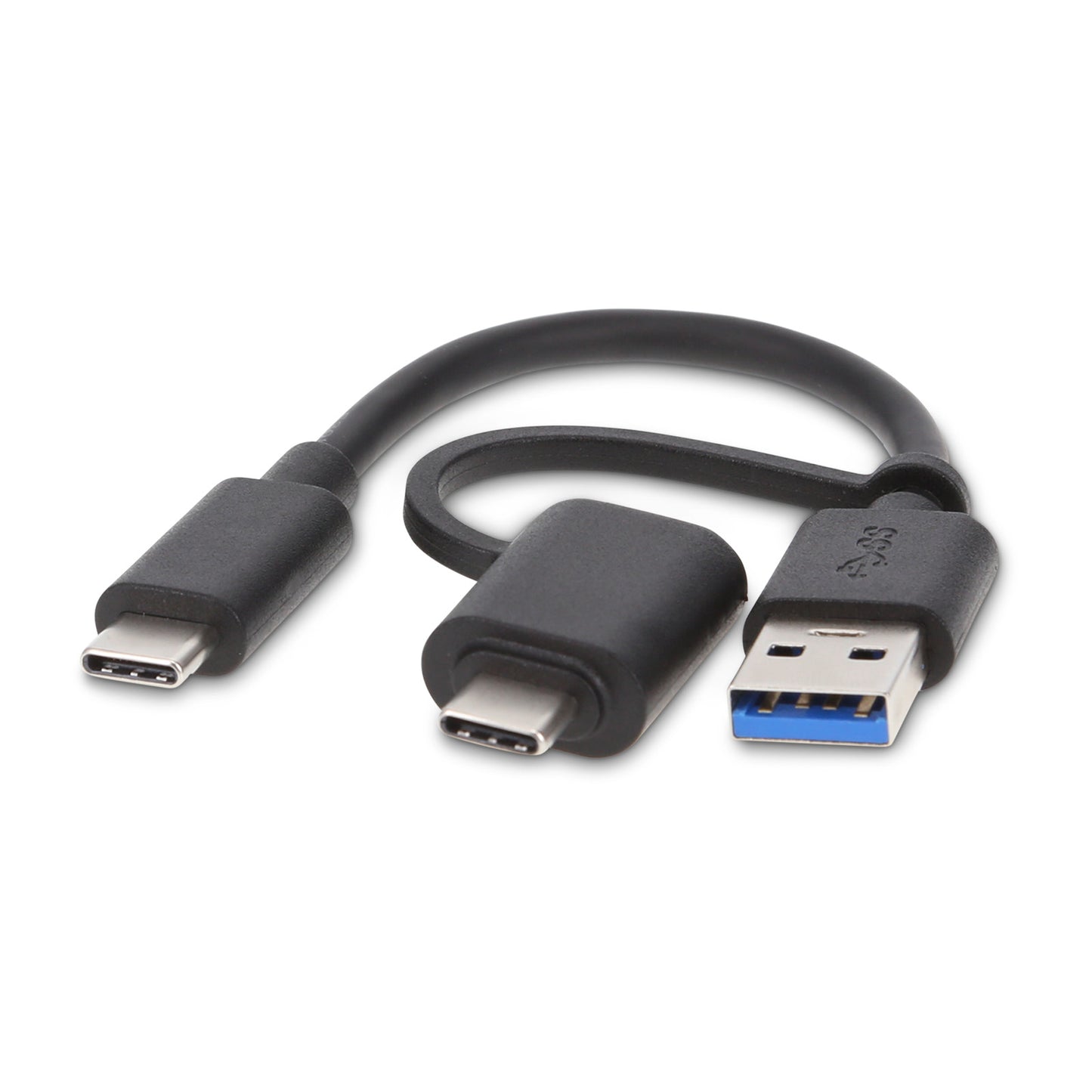 LMP 2-in-1 USB-C to USB-A & USB-C Datenkabel 15 cm