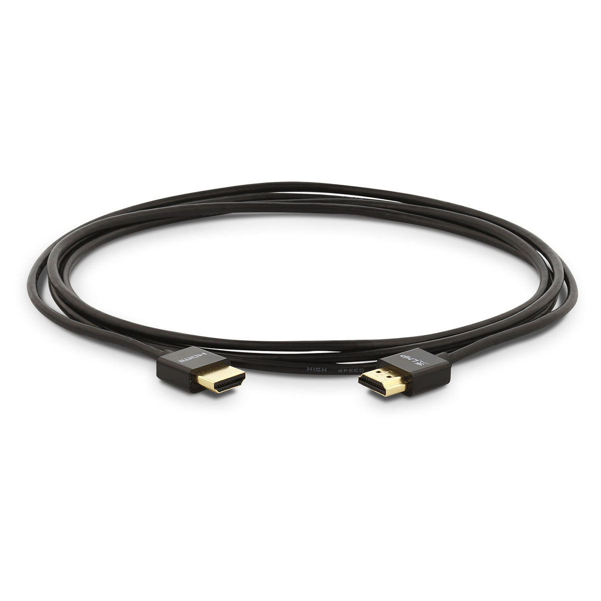 LMP Super Slim HDMI Cable UHD 0.5m - Schwarz
