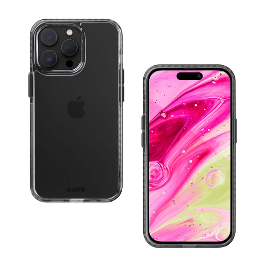 LAUT Huex Crystal iPhone 14 Pro Black Crystal 2