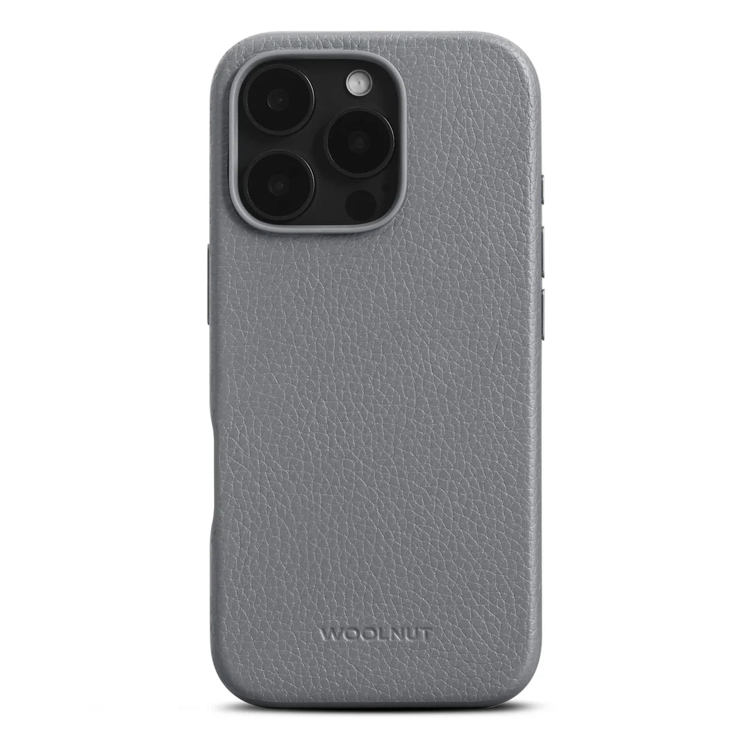 Woolnut iPhone 16 Pro Max Leder Case mit Magsafe