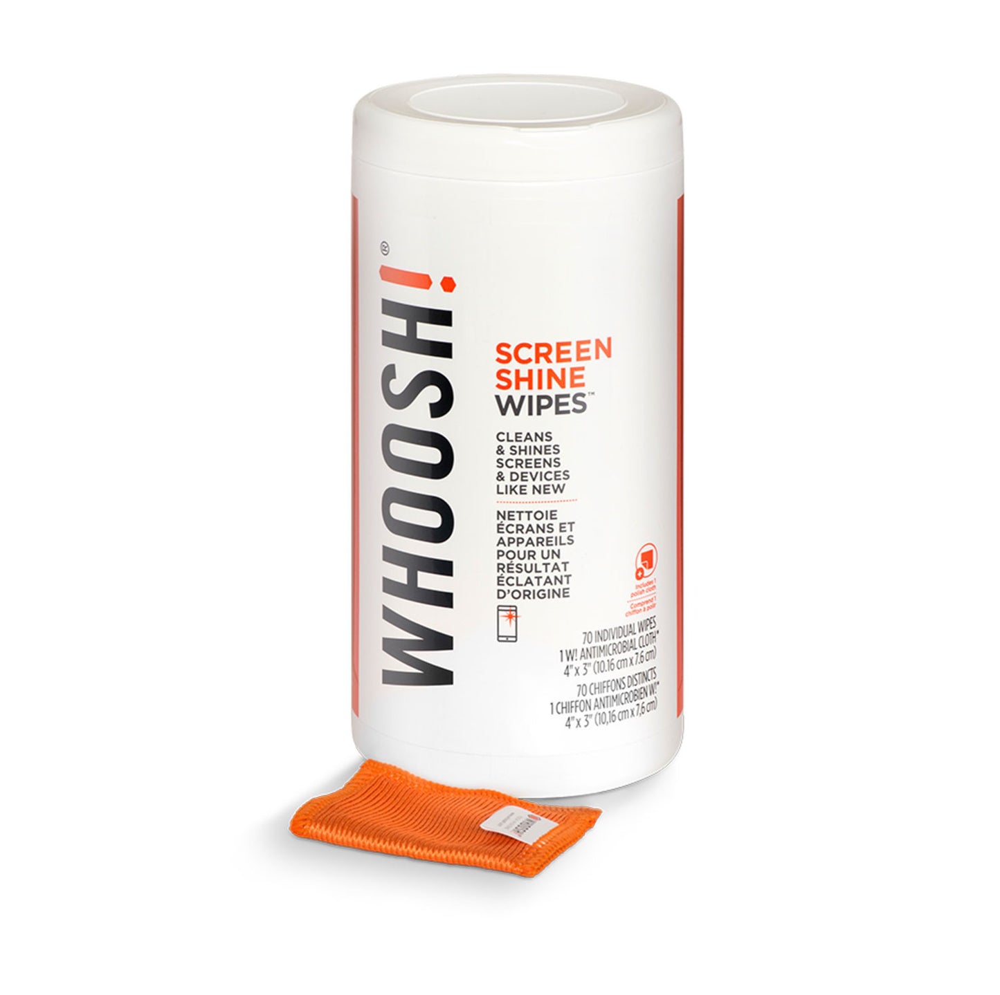 Whoosh! Bildschirm Reinigungstücher (70 pack)