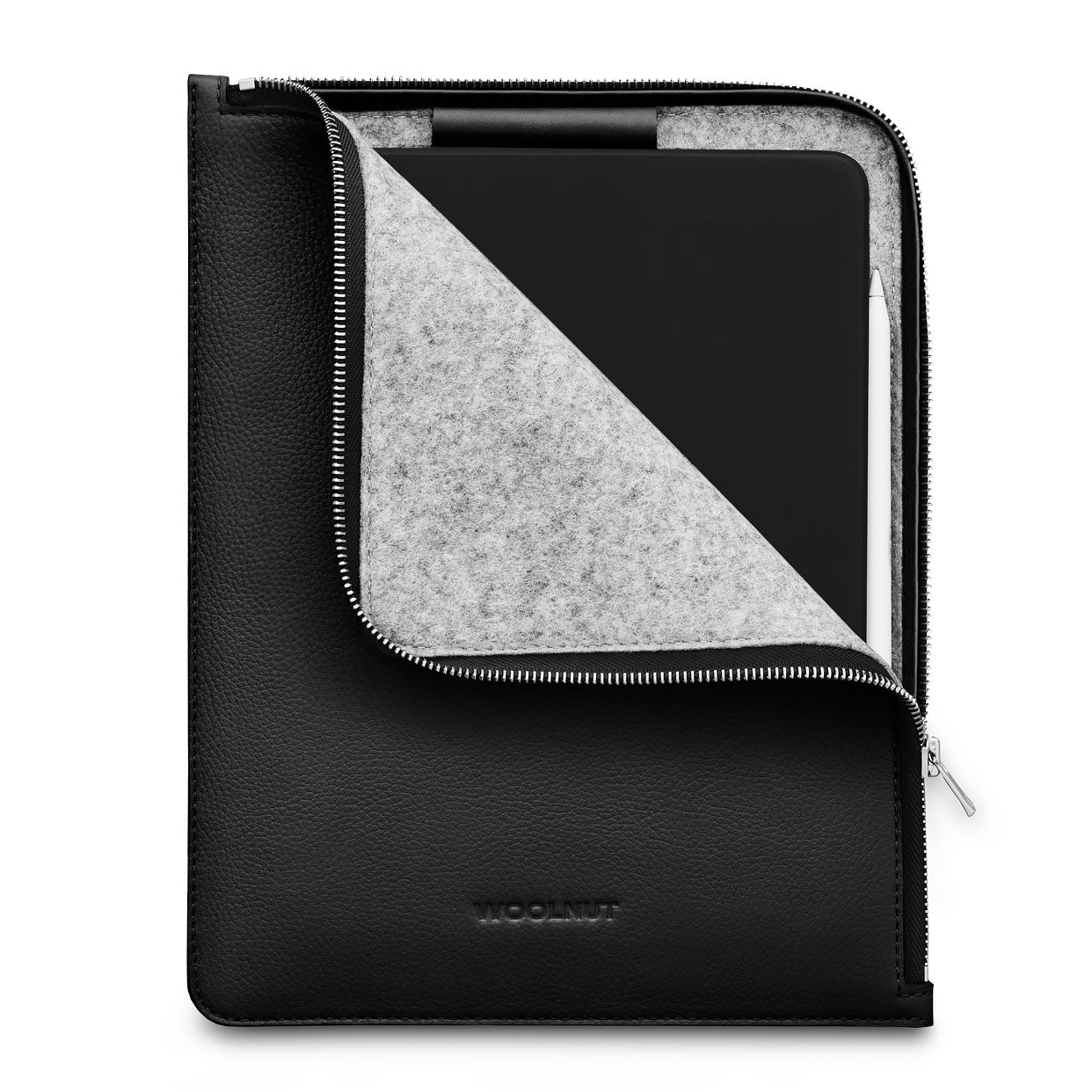 Woolnut Leather Folio iPad Pro 11 Schwarz