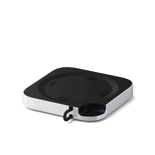 Satechi USB-C Alu Stand Hub Mac Mini SSD Silber