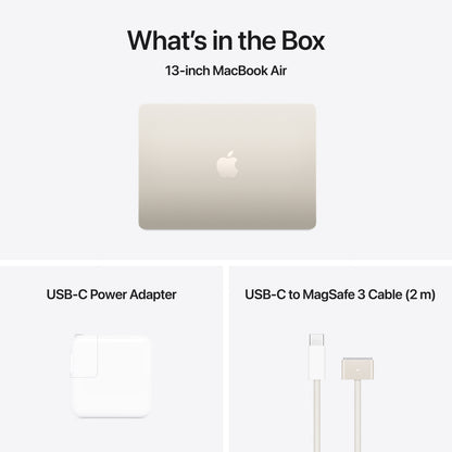 Apple MacBook Air 13,6" M4 10-Core, 16 GB, 512 GB, 10-Core Grafik, 35 W, CH
