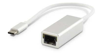 LMP USB-C zu Gigabit Ethernet Adapter Silber