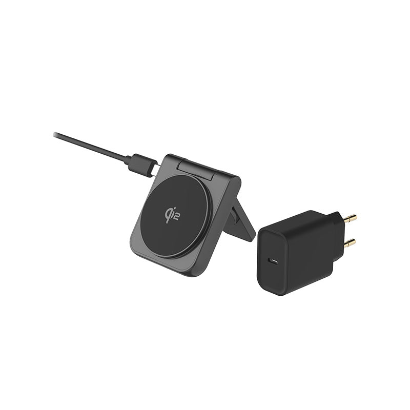 LMP Twist 2-in-1 Kabelloses Qi2-Ladepad