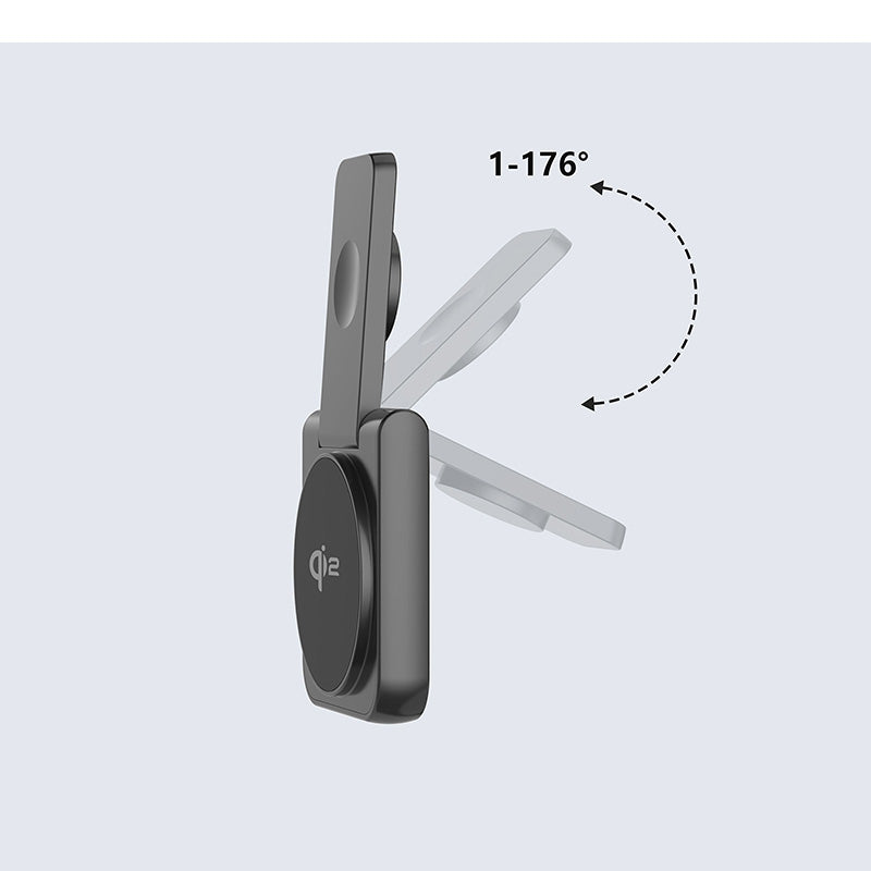 LMP Twist 2-in-1 Kabelloses Qi2-Ladepad