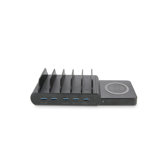 LMP DuoCharge 5+1 Port KC mit Qi2 Ladepad 150W
