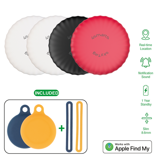 4smarts SkyTag Slim Set of 4