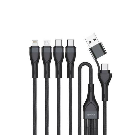 Multi-Ladekabel Schwarz