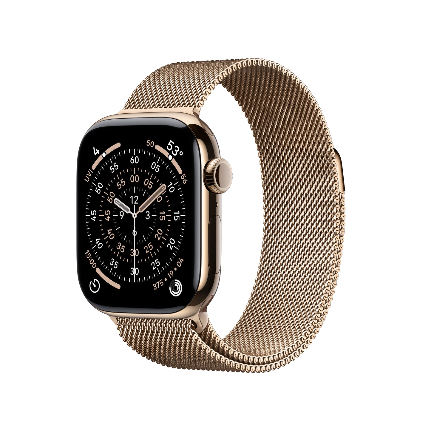 Apple Watch Series 11 Titan 42mm GPS + Cellular Milanaise Armband