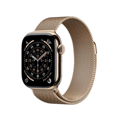 Apple Watch Series 11 Titan 42mm GPS + Cellular Milanaise Armband