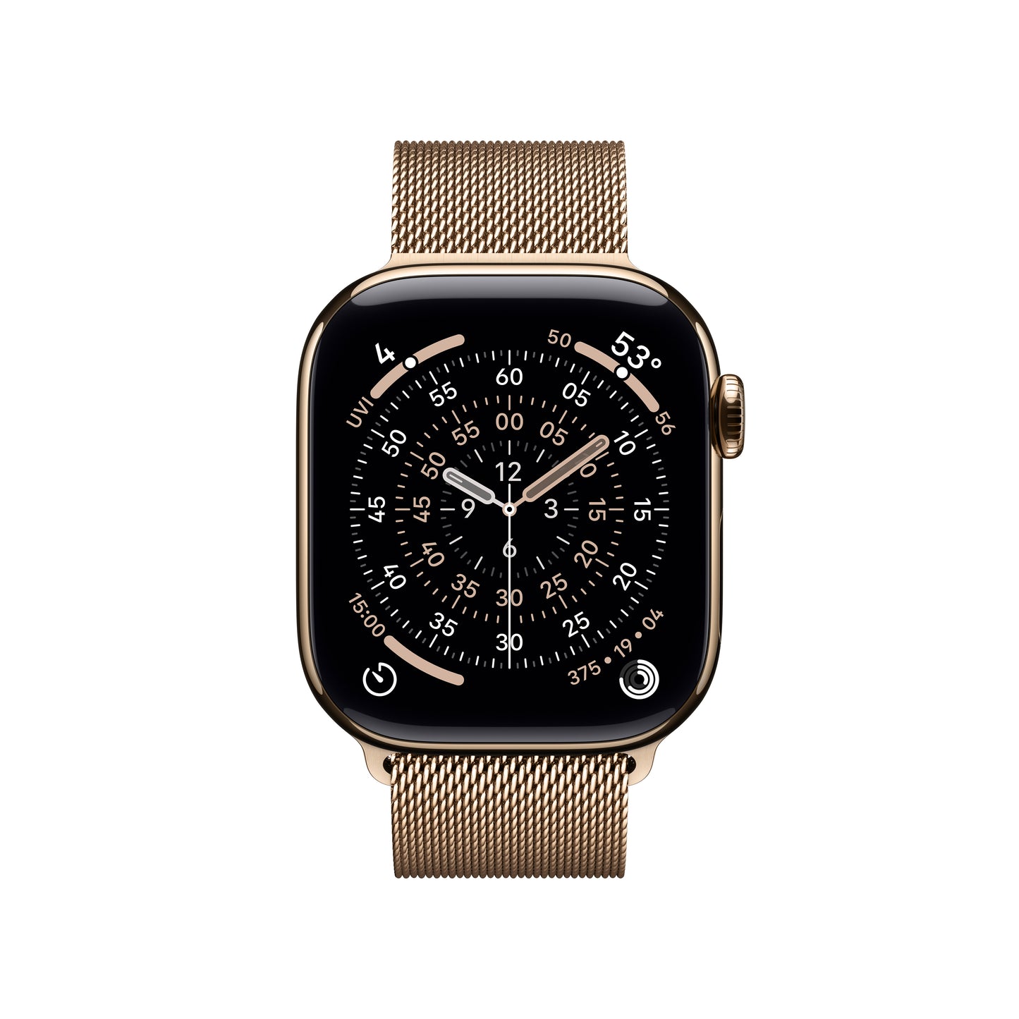 Apple Watch Series 11 Titan 42mm GPS + Cellular Milanaise Armband