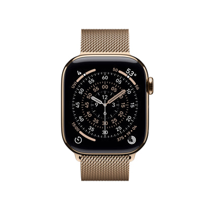 Apple Watch Series 11 Titan 42mm GPS + Cellular Milanaise Armband