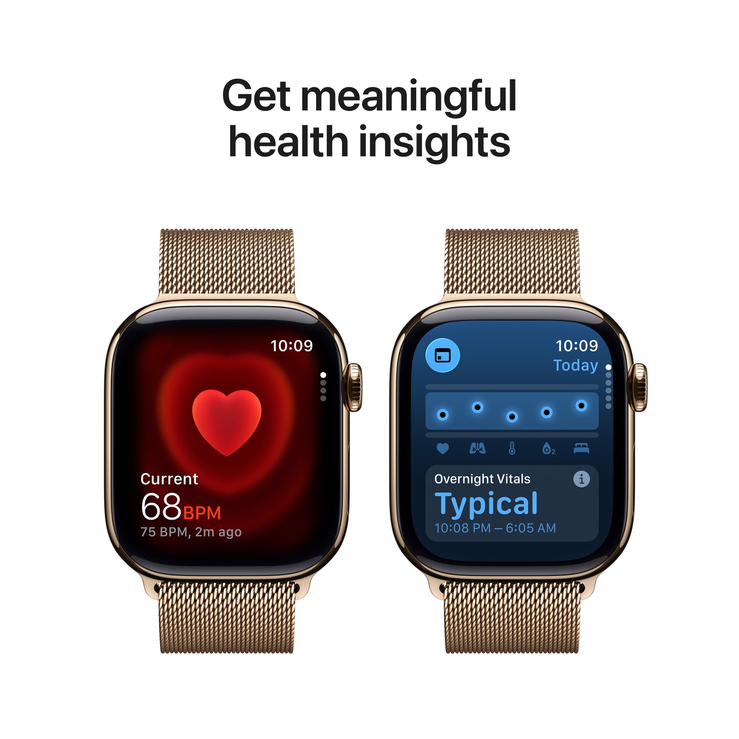 Apple Watch Series 11 Titan 42mm GPS + Cellular Milanaise Armband