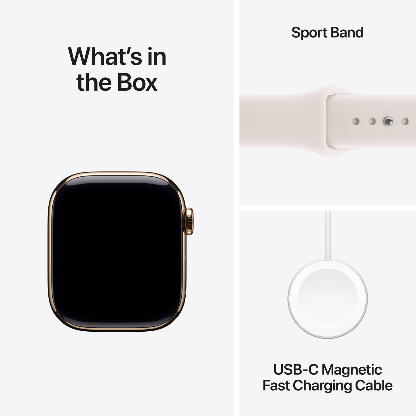 Apple Watch Series 11 Titan 42mm GPS + Cellular Sportarmband