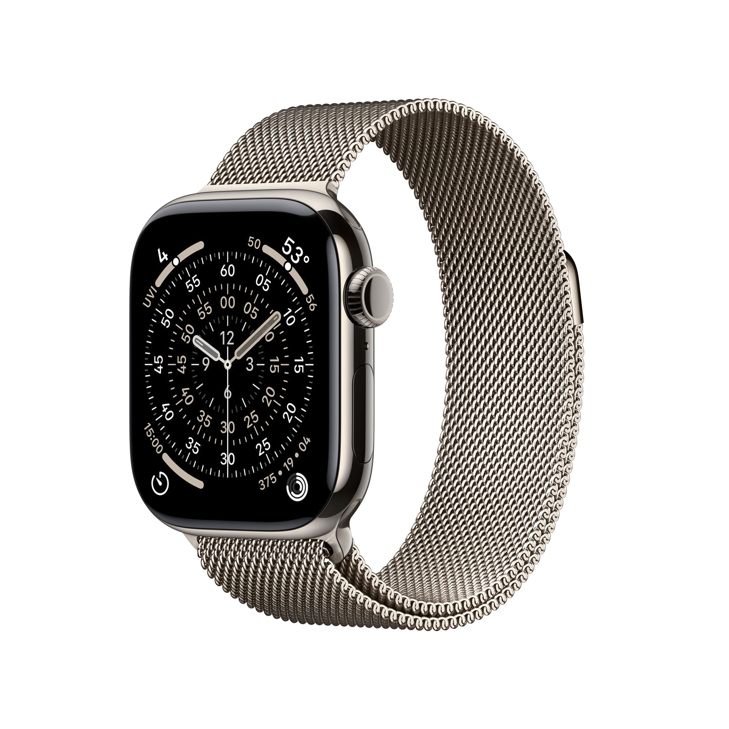 Apple Watch Series 11 Titan 42mm GPS + Cellular Milanaise Armband