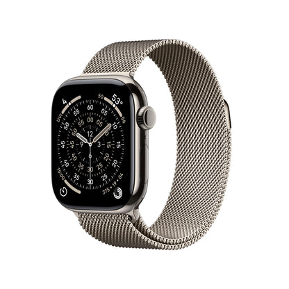 Apple Watch Series 11 Titan 42mm GPS + Cellular Milanaise Armband