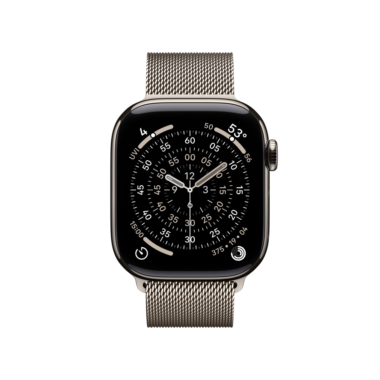 Apple Watch Series 11 Titan 42mm GPS + Cellular Milanaise Armband