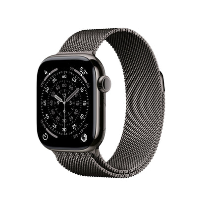 Apple Watch Series 11 Titan 42mm GPS + Cellular Milanaise Armband