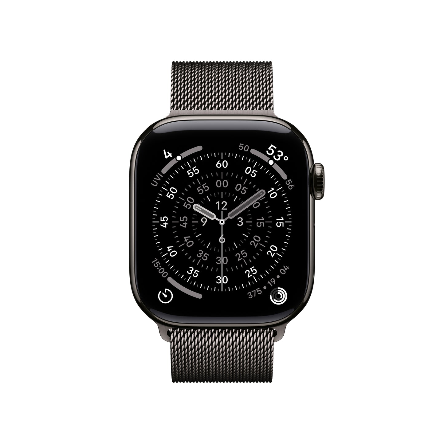 Apple Watch Series 11 Titan 42mm GPS + Cellular Milanaise Armband
