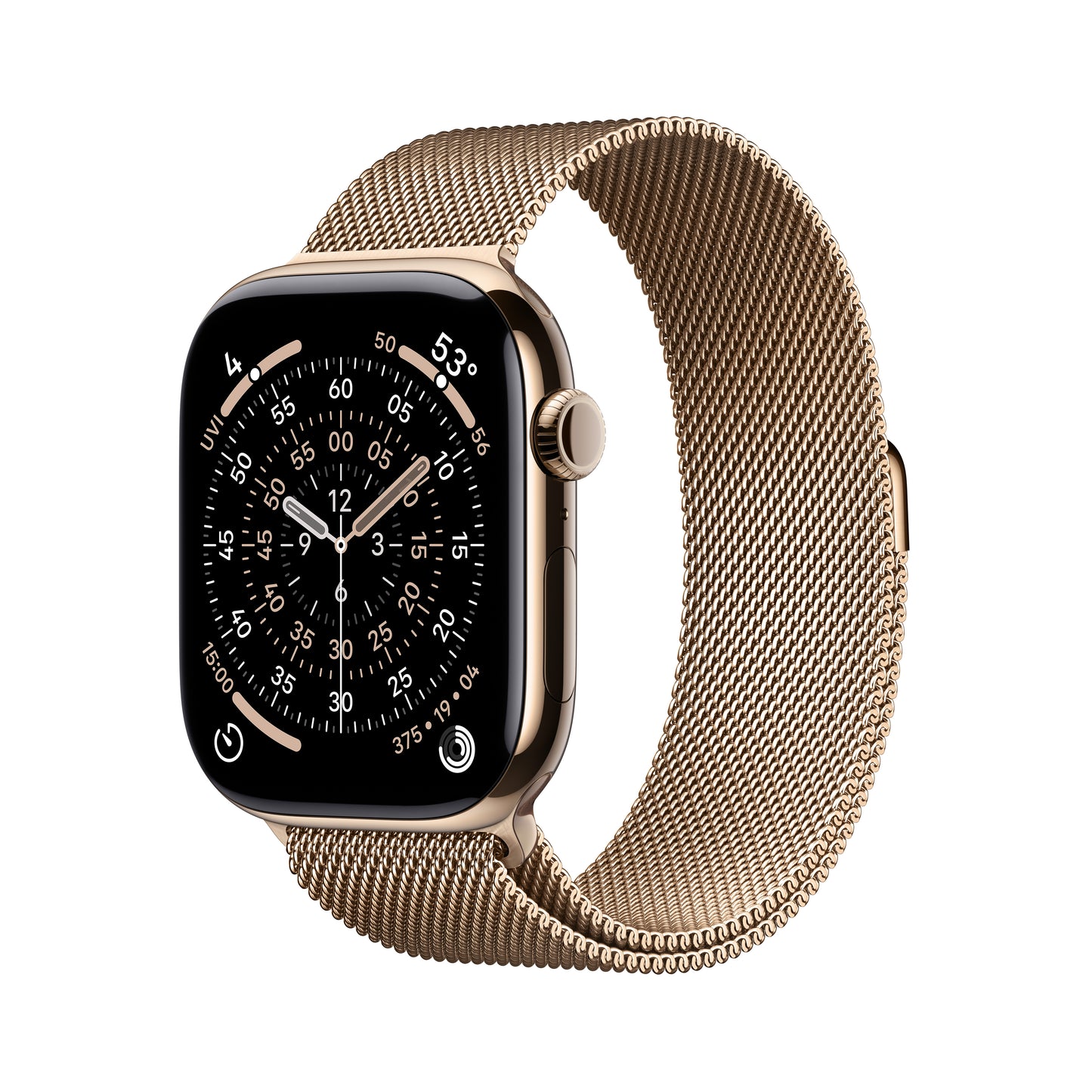 Apple Watch Series 11 Titan 46mm GPS + Cellular Milanaise Armband