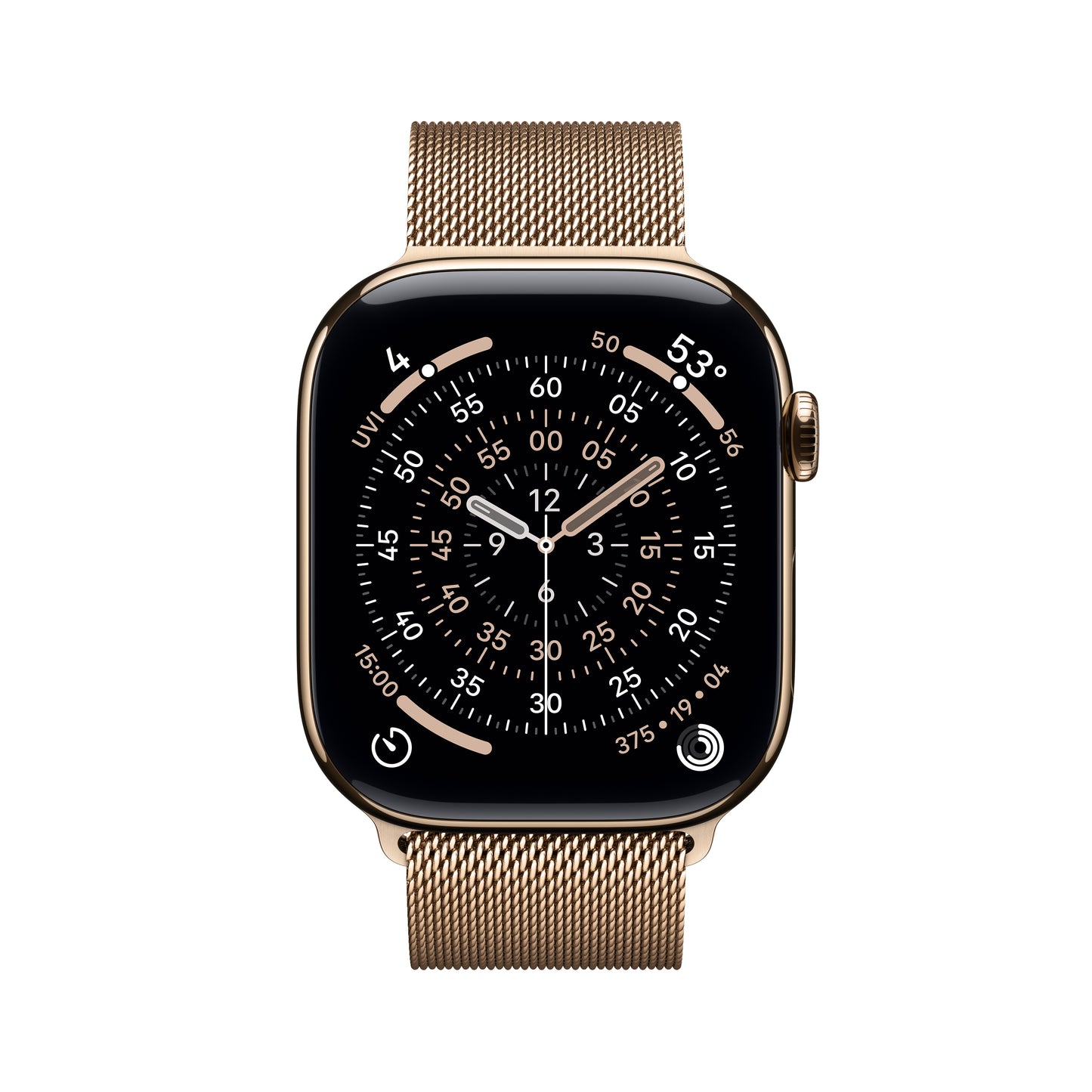 Apple Watch Series 11 Titan 46mm GPS + Cellular Milanaise Armband