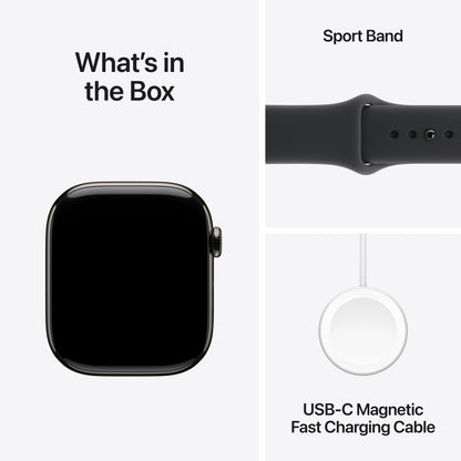 Apple Watch Series 11 Titan 42mm GPS + Cellular Sportarmband