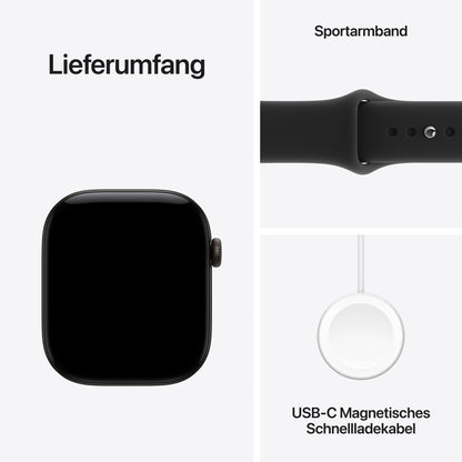 Apple Watch Series 12 Aluminium 46mm GPS + Cellular Sportarmband