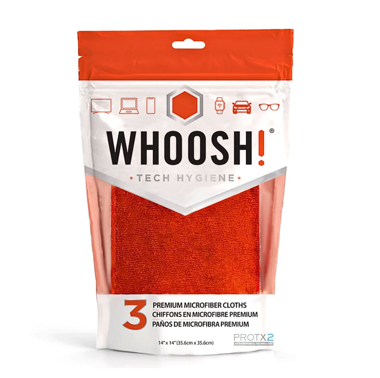 Whoosh! Professional Antimicrobial Microfiber Cloths