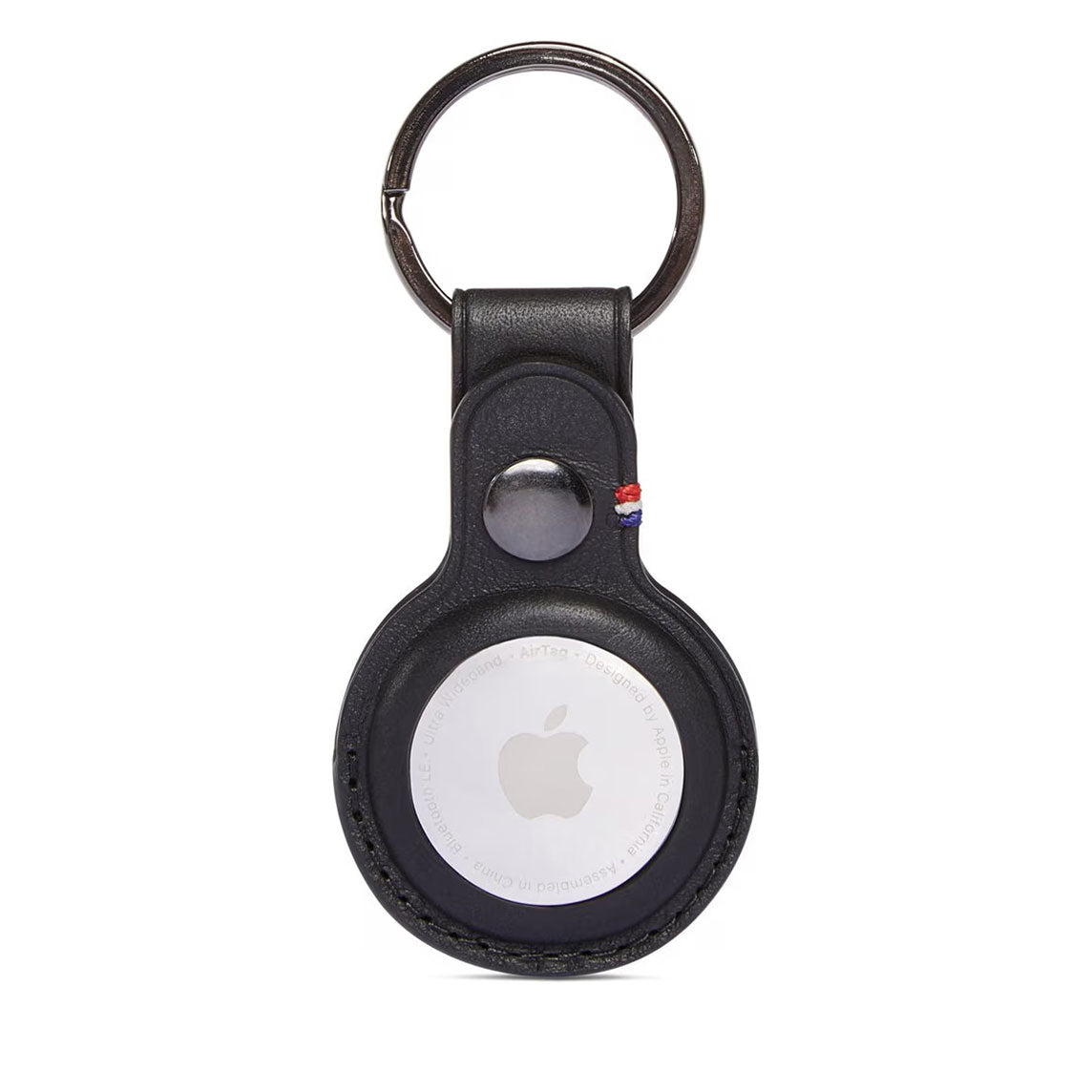 Decoded Schlüsselanhänger Leder, Apple AirTag, Schwarz