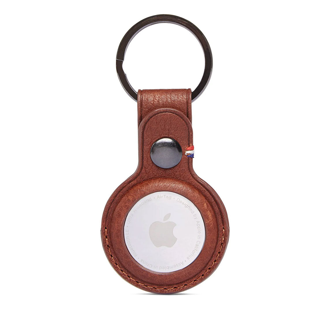 Decoded Schlüsselanhänger Leder, Apple AirTag, Braun