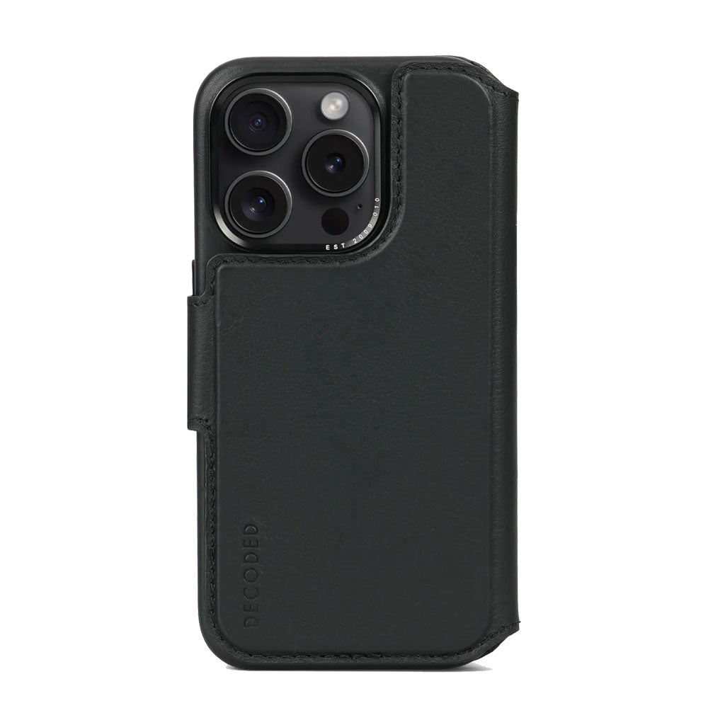 Decoded Leather Detachable Wallet Case iPhone 15 Pro Max