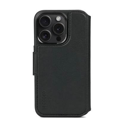 Decoded Leather Detachable Wallet Case iPhone 15 Pro Max