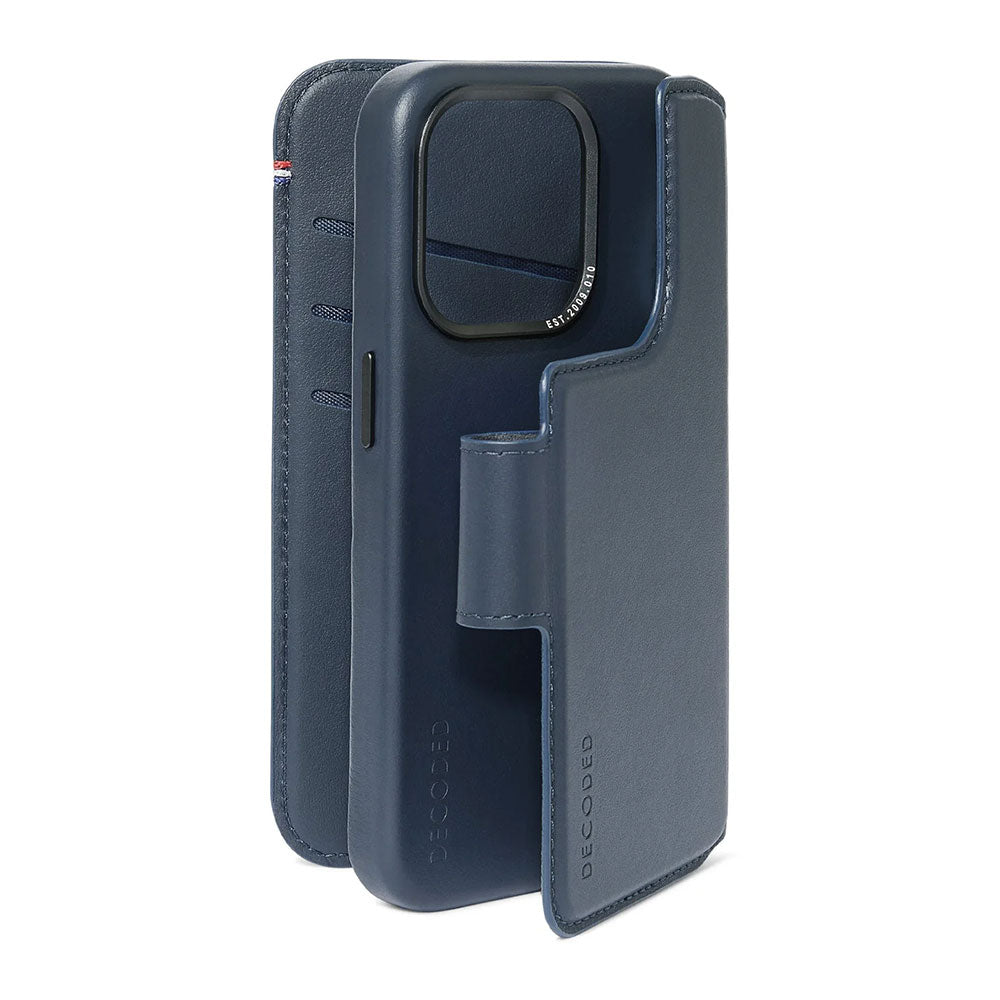 Decoded Leather Detachable Wallet Case iPhone 15 Pro Max