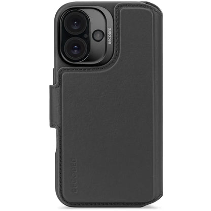 Decoded Leather Detachable Wallet Case iPhone 16