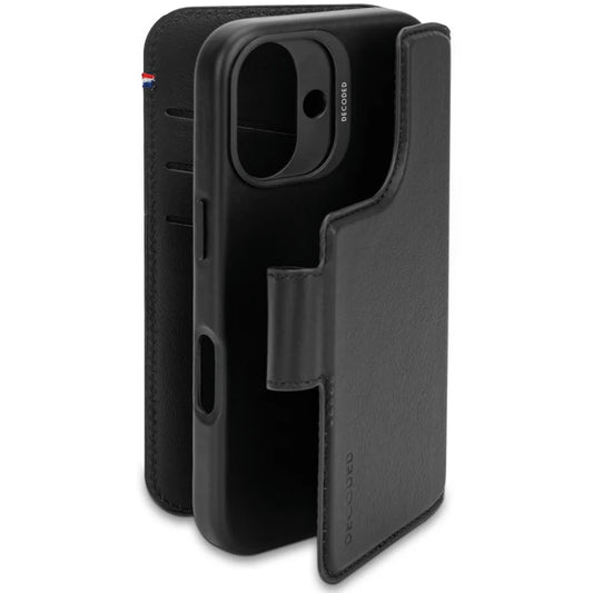 Decoded Leather Detachable Wallet Case iPhone 16