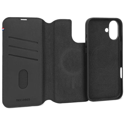 Decoded Leather Detachable Wallet Case iPhone 16