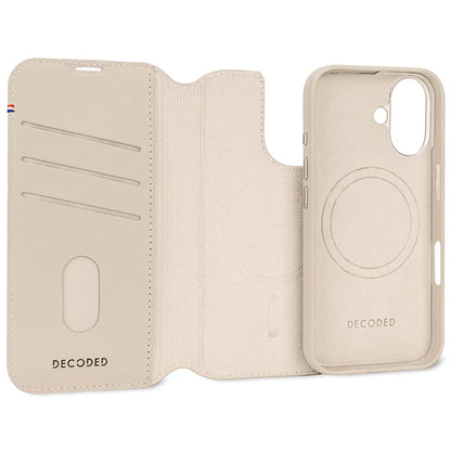 Decoded Leather Detachable Wallet Case iPhone 16