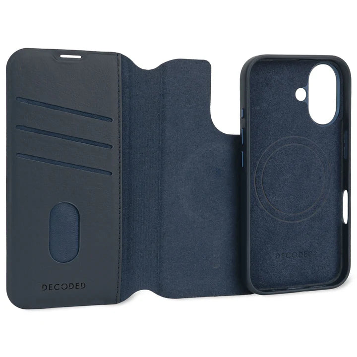 Decoded Leather Detachable Wallet Case iPhone 16