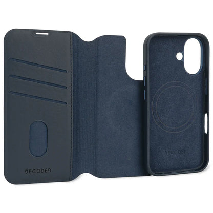 Decoded Leather Detachable Wallet Case iPhone 16