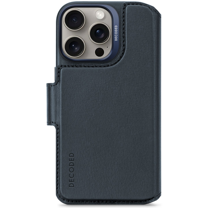 Decoded Leather Detachable Wallet Case iPhone 16 Pro