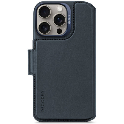 Decoded Leather Detachable Wallet Case iPhone 16 Pro