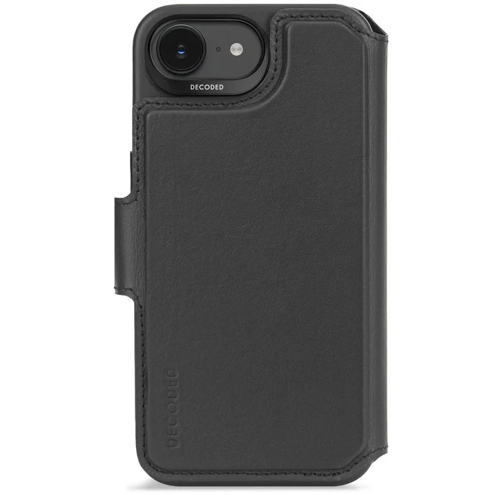 Decoded Leather Detachable Wallet Case iPhone 17e/16e