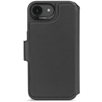 Decoded Leather Detachable Wallet Case iPhone 17e/16e
