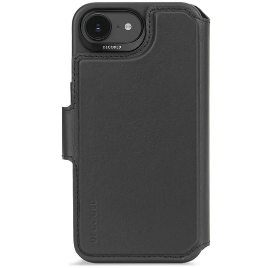 Decoded Leather Detachable Wallet Case iPhone 17e/16e