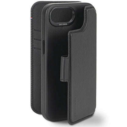 Decoded Leather Detachable Wallet Case iPhone 17e/16e