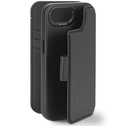 Decoded Leather Detachable Wallet Case iPhone 17e/16e