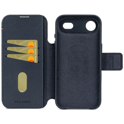 Decoded Leather Detachable Wallet Case iPhone Air