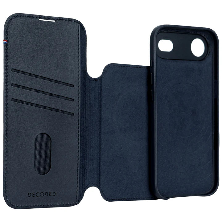 Decoded Leather Detachable Wallet Case iPhone Air